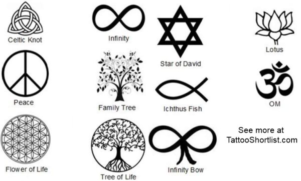 powerful symbol tattoos