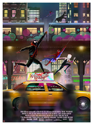 Spider-Man: Into the Spider-Verse Giclee Print by Andy Fairhurst x Grey Matter Art x Marvel