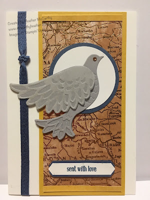 Detailed Dove dies, World of Good Paper, Stampin Up