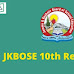 JKBOSE 10th Result 2022 Declared @ Jkbose.Nic.In