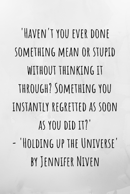 Review of 'Holding up the Universe' by Jennifer Niven