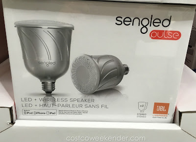 Sengled Pulse Wireless Light Bulb Speaker – No wires, no charging, no power cables