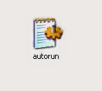 Remove autorun.inf virus from drives using notepad