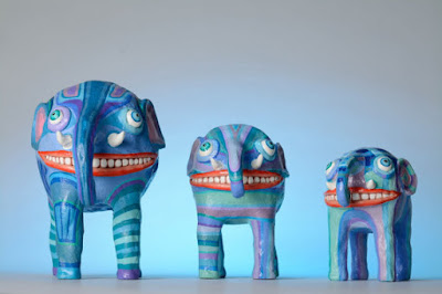 ceramic elephants