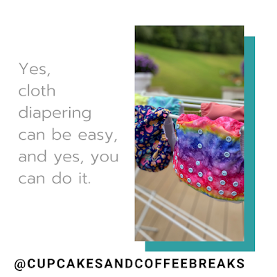 cloth diapering is easy | cupcakesandcoffeebreaks