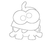 #2 Cut The Rope Coloring Page