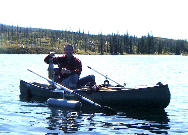 a drifting cowboy: capsizing a canoe for the first time