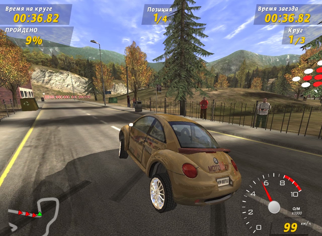 Volkswagen GTI Racing Game  Free Download Full Version For Pc