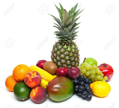 fresh fruits background