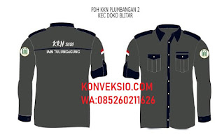 Contoh Desain Seragam Kemeja PDH