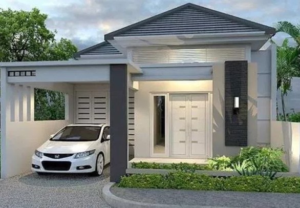 model teras rumah minimalis terbaru