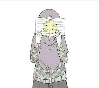 kartun anime muslim sedih