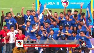 Luar Biasa! Karo United Juara Liga 3 2021, Tumbangkan Putra Jombang Lewat Adu Pinalti