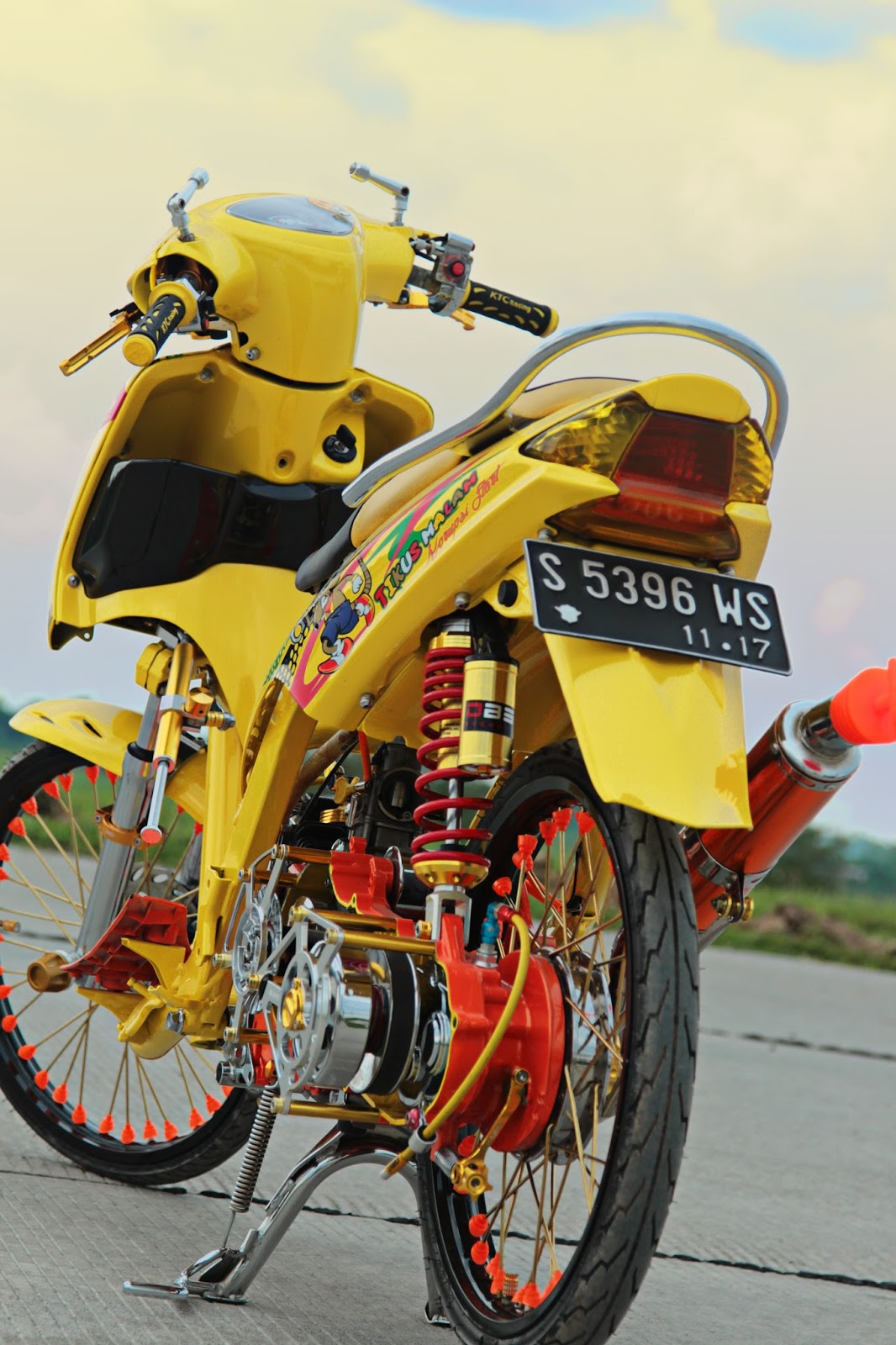 EL Nino Ramadhan Mio Modif Streetracing Jombang