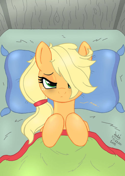 Applejack wake up... Sleepy Applejack