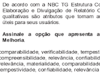 De Acordo Com A Nbc Tg Estrutura Conceitual