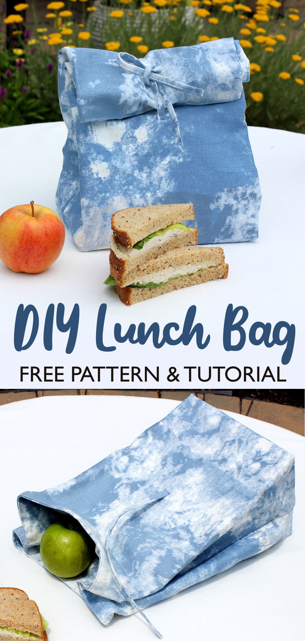 DIY Re-usable Lunch Bag Pattern