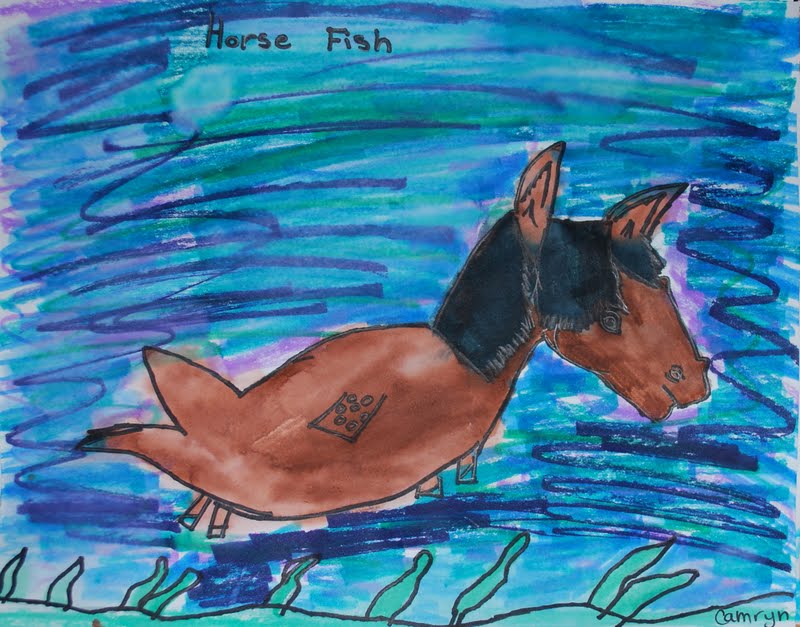 Katie Morris Art: 3rd Grade Funny Fish