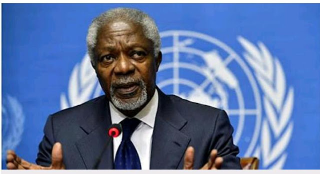 African Citizens Must Stop Voting for Old Aged Men Above 70yrs Into Leadership – Kofi Annan