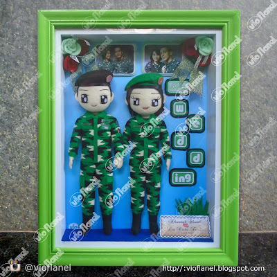 Boneka Flanel Couple TNI-AD dalam Pigura 3D, Boneka, boneka flanel, felt, kreasi tangan, handmade, Pigura, Pigura 3D, Pigura Kayu, terlaris, terbaik, rapih, boneka profesi, boneka lucu, boneka pasangan, request, boneka custom, action pigure, boneka miniatur, hadiah, kado, valentine, anniversary, birthday, ulang tahun, bagus, unik, keren, harga, cara, produk, hiasan, souvenir, RCTI, ANTV, SCTV, RTV, TVRI, TRANS TV, TRANS 7, INDOSIAR, GARUDAVISION, ICHANEL, PJTV, NET., KOMPAS TV, BANDUNG TV, GLOBAL TV, METRO TV, MQTV, MNC TV, INEWS, bandung, ciparay, dijual,   