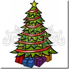 Christmas Tree Cartoon