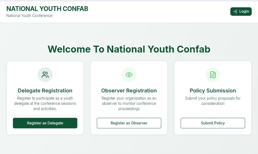 National Youth Conference 2025: Nigeria’s Largest Youth Dialogue Platform – Apply Now National Youth Conference 2025: Nigeria’s Largest Youth Dialogue Platform – Apply Now