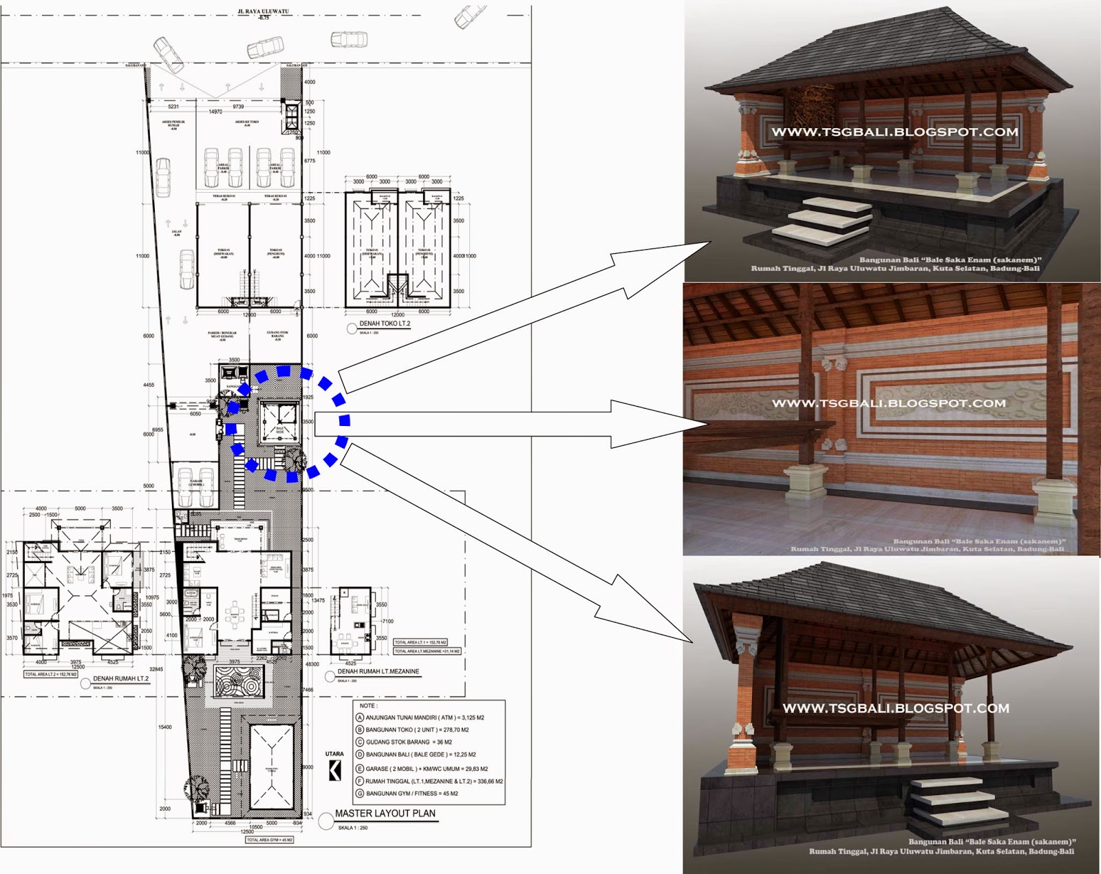 Desain Rumah Bale Bali : Bangunan Sakanem I Arsitektur 