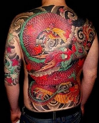 Tattoo Naga Jepang