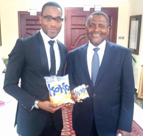 Aliko Dangote Endorses D'Banj's Koko Garri