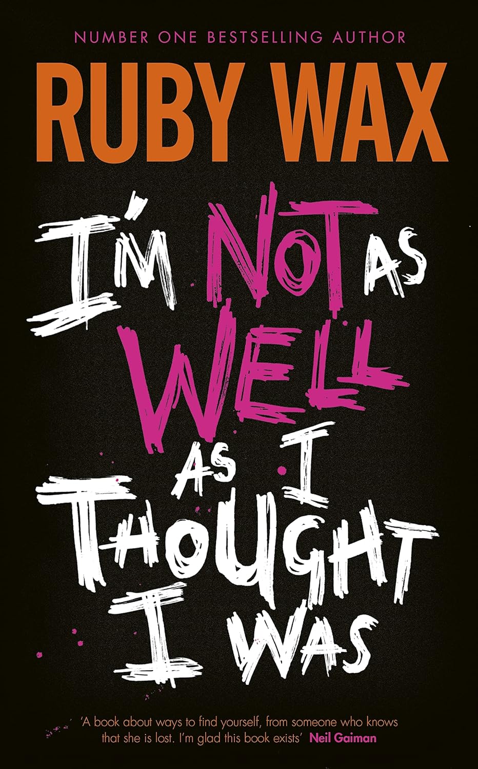 'I'm Not As Well As I Thought I Was' book cover