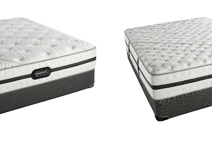 Simmons Beautyrest Dark Mattress & Latex Topper For Large People.