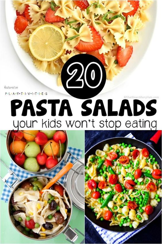 PASTA SALADS YOUR KIDS WILL NOT STOP EATING - FOOD FEST