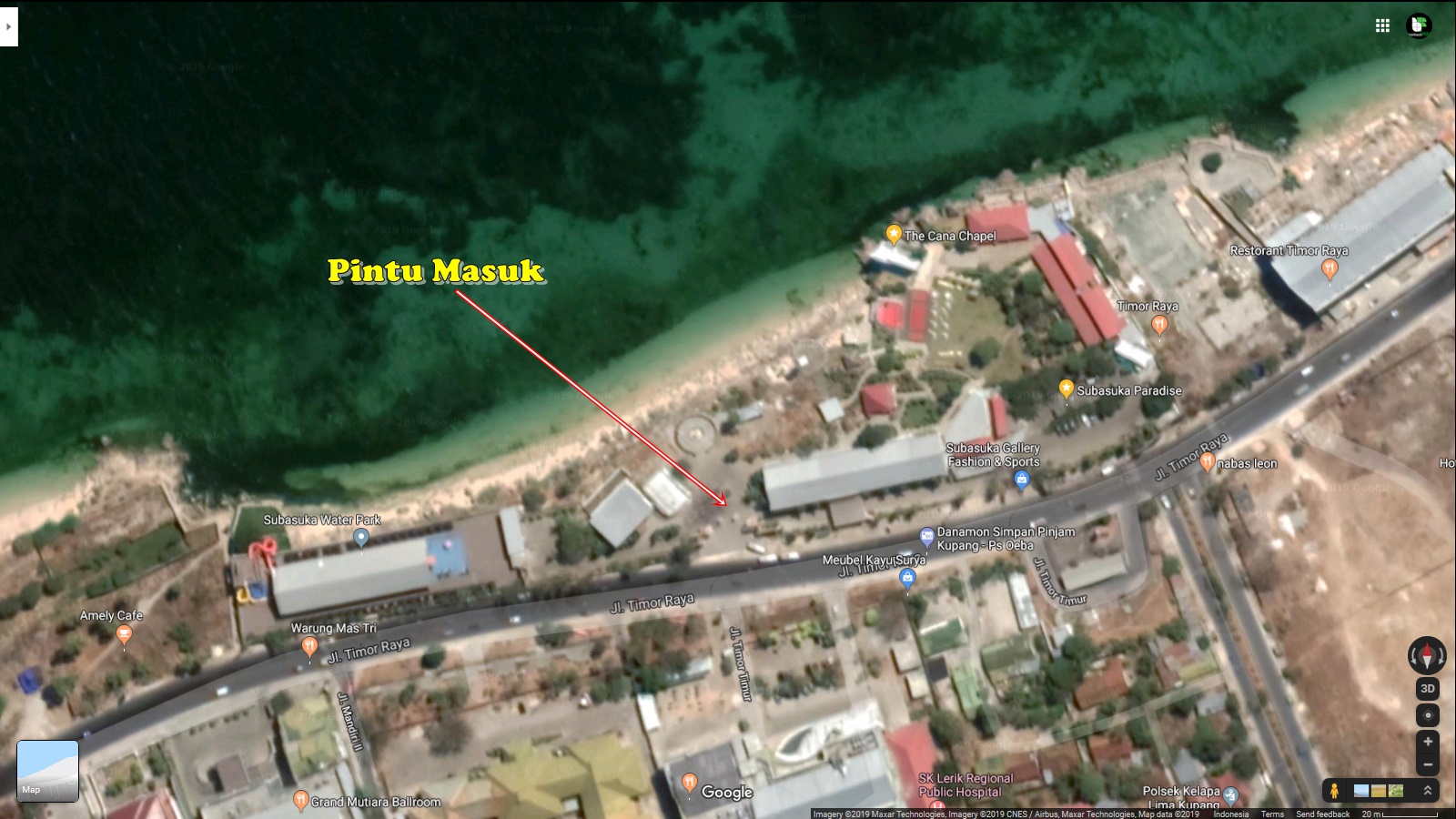 Subasuka Paradise Pantainya Penuh Lumut Hijau Jalan Jalan Makan Makan