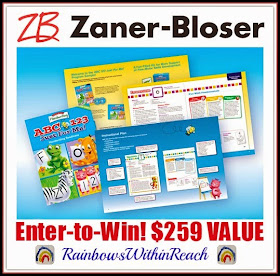 Zaner-Bloser GIVE Away!!! Handwriting Readiness Bundle with RainbowsWithinReach