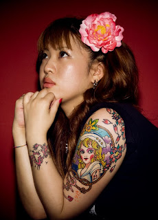 Japanese Beautfull Tattoo Design Girl
