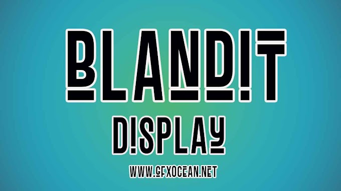 Blandit Display Logo Font by Alwin: A Stunning Typeface for Bold Design Projects