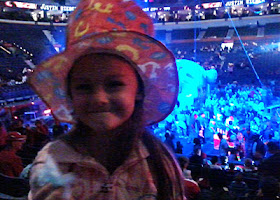 At least we got a "free" ringmaster hat with our $12 cotton candy.