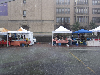 The Red Hook food vendors were ready for a veritable hurricane...