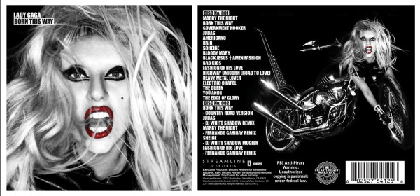 lady gaga born this way album cover hq. hair pictures Album Art: Lady