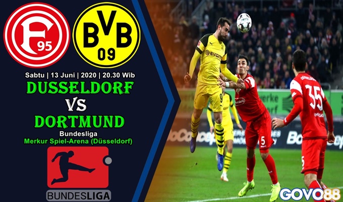 Prediksi Fortuna Dusseldorf Vs Borussia Dortmund 13 Juni 2020