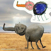 Imágenes de Humor : Si los animales dibujados por niños fueran reales