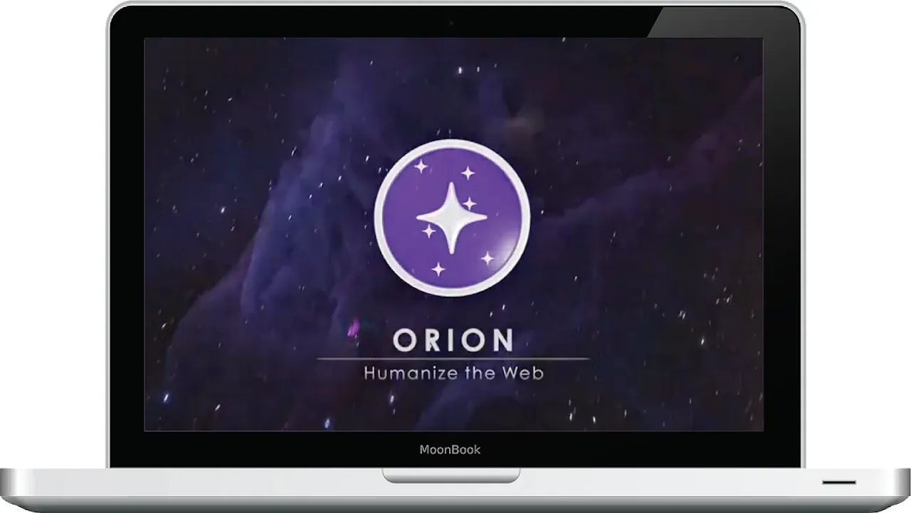 Le Navigateur Orion pour macOS