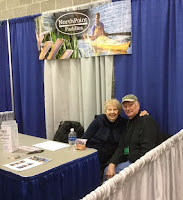 At Canoecopia 2017 - Our Support Team: Norm & Beth