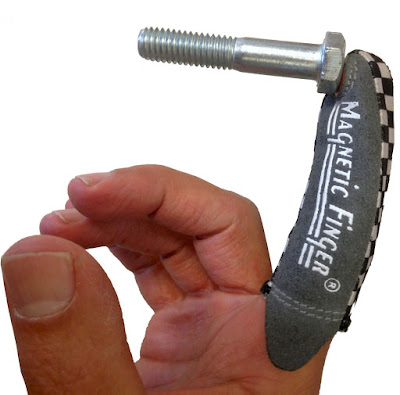 Busted Knuckle Garage Magnetic Finger Tool, The Powerful Magnet At Your Fingertip 