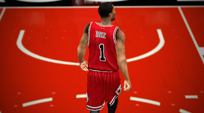 Bulls Red Away Jersey (Not Pink)