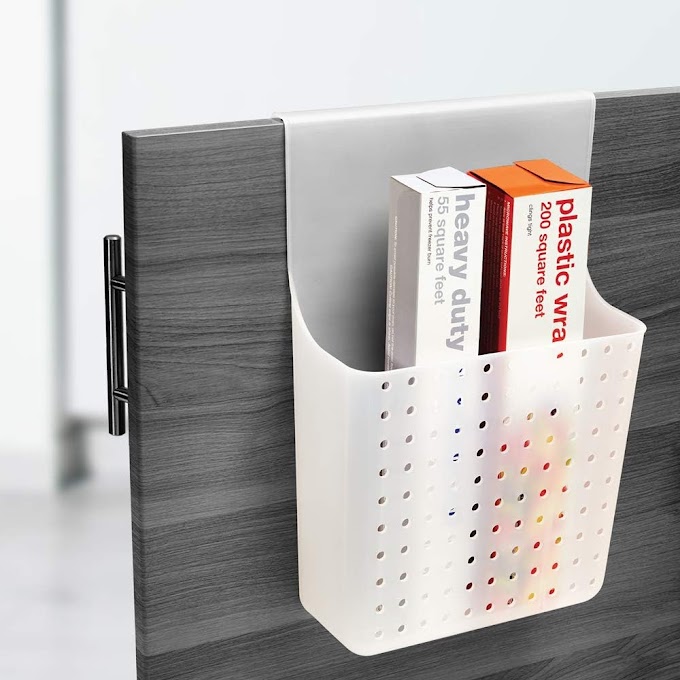 madesmart Over Door Wrap Organizer - Frost | CABINET COLLECTION 