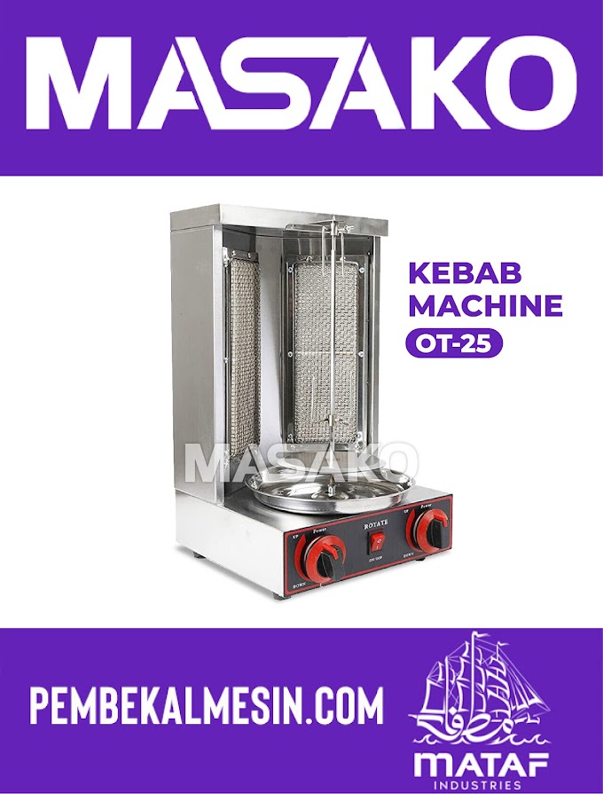 MASAKO Kebab Machine (2 Burner) (OT-25)