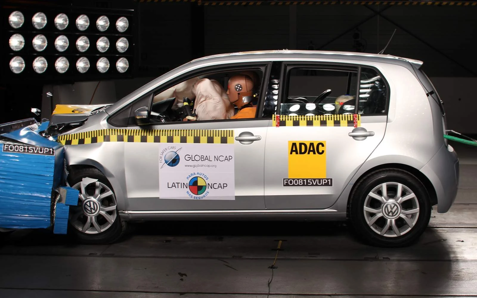 Volkswagen up! - Latin NCAP - teste de impacto