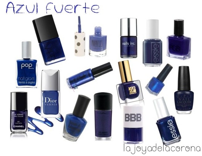 azules