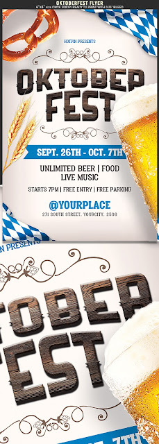  Oktoberfest Flyer Template